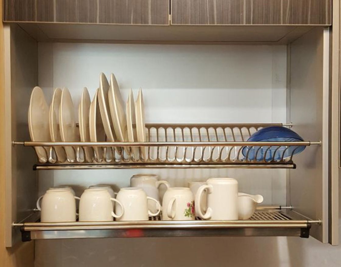 Cabinet dish rack hotsell